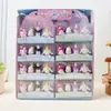 Goma de borrar de goma creativa de dibujos animados, caja de goma de borrar, Sanrio, desmontable, ensamblada, de cuero, papelería para estudiantes, premios