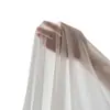 Cortina Translúcida Branca com Padrão de Árvore Semitransparente Simples Moderna para Sala de Estar, Quarto, Varanda Cortinas Prontas Espessadas