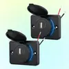 Carregador de Celular USB Modificado para Carro Jinlong Bus Yutong Bus RV Carregamento Rápido Porta PD Carregador de Carro