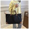 2024 Nuevo Conjunto de Dos Piezas Casual de Moda Simple de Gran Capacidad para Madre e Hija Bolsa Tote Impermeable de Tela Oxford para Axila Hombro