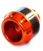 Taza de Absorción de Impactos Anticaída para Motocicleta Aleación de Aluminio Múltiples Colores Fibra de Carbono Taza Anticaída para Horquilla Delantera Choque Anticolisión