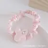 Goma para el Pelo Dopamina Estrella Gordita Banda Elástica Versátil Rosa Cuerda para el Pelo Dulce de Chica Accesorio para el Pelo Scrunchie de Ins