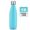 Taza Termo de Gran Capacidad al por Mayor Botella de Agua de Doble Capa de Acero Inoxidable 304 para Deportes al Aire Libre, Mantiene Frío y Caliente, Botella de Agua Aislada de Tamaño Grande