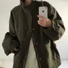 INS Ropa de Mujer Ropa de Mujer Coreana Dongdaemun Alta Calidad Simple Cuello Alto Casual Cremallera Holgada Chaqueta Cortavientos