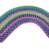 Cuerda Redonda de Poliéster Intercolor de 5 mm Cuerda Trenzada Colorida Paracord Ropa Zapato Sombrero Cordón para Pantalones Cuerda Lanyard Hecho a Mano DIY