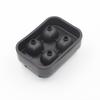 Cubo de gelo de silicone com caveira para presente de Natal, 4 cubos de gelo de caveira par, cubos de gelo de silicone com ossos de Halloween