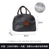 Estudiantes Llevan Loncheras, Loncheras de Papel de Aluminio Espeso, Bolsas Térmicas, Cubiertos, Bolsas para Loncheras, Portátiles y Plegables