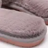 Pantuflas de algodón de invierno para mujer, de casa, para interior, de felpa, de una tira, 2019, nuevas de moda en internet, zapatos de pelo, fabricantes, en stock