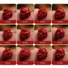 Imitación Oro Púrpura Arena Roja Cinabrio Tres en Uno Doce Signos del Zodíaco Accesorios Manualidades DIY Accesorios Llavero Suministro Directo Mayoreo