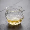 Tazas de Feria de Vidrio con Patrón de Nogal Estilo Dinastías Tang y Song al por Mayor, Tazas de Feria Engrosadas Resistentes al Calor Estilo Japonés, Juego de Té Kung Fu, Divisor de Té, Jarra de Té