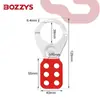 Bozzys Fabricante Mayorista Candado de Seguridad Industrial Bloqueo Equipo Loto Aislamiento Acero Abrazadera de Seis Mandíbulas Bloqueo Expansor