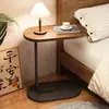 Mesa de chá simples, mesa de cabeceira para o quarto, mesinha para a sala de estar, mini mesa lateral, mesa lateral móvel, criado-mudo