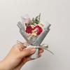 Mini Buquê Criativo de Flores Secas Finalizado Presente de Aniversário Acompanhamento Presente Rosa Gimono Decorações de Temporada de Formatura