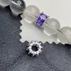 Roda Gigante 14K Joia de Cristal Pulseira Acessório DIY Original com Cravação de Diamante Retenção de Cor Alta Joias com Contas