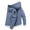 Nueva chaqueta transfronteriza para primavera y otoño, chaqueta casual juvenil de talla grande, ropa superior para hombre, ropa exterior cortavientos de moda