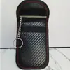 Estuche para Llave de Mando a Distancia de Coche Bloqueo de Señal Antirrobo Almacenamiento Estuche de Cuero Tarjetero Cuero de PU Anti-Magnético