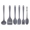 Mini Conjunto de Utensílios de Cozinha de Silicone All-inclusive Conjunto de 6 peças Conjunto de 6 peças Spiller Sopa Raspador Raspador Utensílios de Cozinha