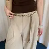 Cuerda de cintura con borla de cuentas hecha a mano estilo bohemio para mujer, cadena de cintura de nicho para combinar con jeans, cinturón de cintura