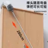 Plumero de Mango Extra Largo, Plumero de Plumas, Herramienta de Limpieza de Telarañas Doméstica Plegable para Eliminar el Polvo, Artefacto Lavable y que No Suelta Pelusa