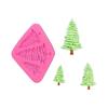 Molde de Silicona Flip Sugar Árbol de Navidad Pino Alce Copo de Nieve Carámbano Molde de Silicona Arcilla Molde para Decoración de Horneado