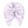 Sombreros de Bebé Simples de Otoño e Invierno Europeos y Americanos Sombreros Indios Sombreros de Pulóver Tejidos Sombreros de Niños con Lazo Sombreros de Bebé