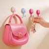 Gancho de Dibujos Animados Multifuncional Adhesivo Fuerte Gancho para Llaves de Puerta Bolsa Creativa Cocina Adhesivo Sin Costuras Gancho de Baño