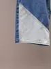 Shenzhen Nanyou Moda Fina para Mujer Verano Nuevo Estilo Casual Versátil Diseño Bloque de Color Jeans de Pierna Ancha