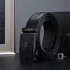 Cinturón de Cabeza de Cocodrilo Caliente para Hombre Hebilla Automática Nueva Moda Juvenil Cinturón para Jeans Hombres de Mediana Edad y Jóvenes Pantalones