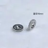 Toro espaçador banhado a cobre e prata de alta cor material para pulseira de miçangas feita à mão, colar, joias, acessórios de cristal