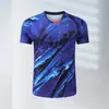 Nuevo Estilo 2025 Traje de Tenis de Mesa Zhang Benzhi y Mismo Estilo Traje de Competición para Hombres y Mujeres Secado Rápido Transpirable Ropa Deportiva Impresión Infantil