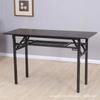 Mesa plegable, mesa de clavos, mesa de conferencias, mesa larga, escritorio de entrenamiento, mesa de comedor sencilla, escritorio rectangular para el hogar