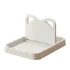 Soporte Plegable para Tapa de Olla y Espátula, Soporte de PP con Ranura en Forma de U para Tapas de Ollas y Utensilios