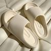 Novidade de Verão Estilo Casa Chinelos Antiderrapantes para Estudantes Usarem em Ambientes Internos e Externos Chinelos Macios de EVA com Solado Grosso para Mulheres