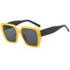 Gafas Oleo 3567 polígono montura grande caja negra gafas de sol para cara mujeres al por mayor comercio exterior gafas de sol de moda hombres