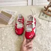 Zapatos de Princesa para Niñas 2026 Primavera y Otoño Estilo Coreano Zapatos Infantiles de Suela Suave sin Cordones Zapatos Pequeños de Piel Moda para Bebés Zapatos Individuales Tendencia