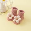 25 Pares de Calcetines para Bebé, Estilo Otoño e Invierno, Algodón Grado A, Calcetines de Caña Media Antideslizantes para Caminar para Recién Nacidos, 100% Algodón Peinado para Bebés e Infantes