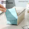 Caja de Almacenamiento Pequeña Xiaohongshu Estilo Muji Acrílico Transparente Organizador de Escritorio Simple Organizador para Dormitorio Estudiantil