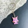 Pequeña Chica de Dibujos Animados Travesti Funda para Teléfono Móvil Colgante Llavero Corazón Femenino Colgante para Bolso Llavero Regalo Venta al por Mayor