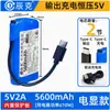 Batería de Litio de 5V Asp Reconocimiento de Voz Ai Fuente de Alimentación Recargable Pequeño Módulo Esp32/Stm32 Luz LED Batería