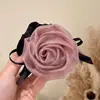 Suave Dulce Temperamento Versátil Flor Goma para el Cabello Juvenil Primavera Rosa Goma para el Cabello 2026 Nuevos Accesorios para el Cabello