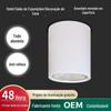 Spots de Embutir Montados na Superfície Estilo Japonês, Luminárias de Teto LED Multiespecificação, Lâmpadas de Teto Redondas para Shoppings, Edifícios de Escritórios e Salões de Beleza, Spots Pendentes