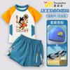 2025 Nuevo Traje de Baño Infantil de Dibujos Animados Dragon Ball con Cuentas, Pantalones Cortos de Natación Divididos para Niños Guapos, Equipo de Natación con Protección Solar, Moderno