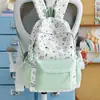 Mochila Ins de Estilo Coreano Nueva y Linda de Dibujos Animados para Mujer, Mochila Escolar para Estudiantes con Gran Capacidad y Graffiti Lindo, Mochila Dulce para Mujer
