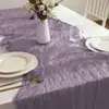 Caminho de Mesa de Gaze Enrugada de Bali, Caminho de Mesa Estilo Boêmio, Toalha de Mesa Torcida Estilo Europeu, Decoração de Festa de Casamento Transfronteiriça