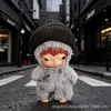Apenas roupas para boneca Hirono Little Wild Road Trip Boneco de Pelúcia 17cm Roupas Moletom Macacão Calça com Suspensório Chapéu Coleção