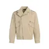 Chaqueta Desestructurada de Gamuza con Cremallera Diagonal Estilo Americano para Hombres y Mujeres, Nuevo Estilo Corto Cuadrado, Abrigo de Pareja de Alta Gama