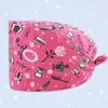Entrega transfronteriza de gorros quirúrgicos de algodón puro para salones de belleza, gorros universales sin visera, gorros con cola de cúpula, turbantes médicos y pañuelos para la cabeza