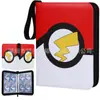 Libro de tarjetas mágicas para bebé más vendido en Amazon, 4 compartimentos, 9 compartimentos, PU, Bao Ke Meng, libro de tarjetas, libro de colección de tarjetas de Pokémon
