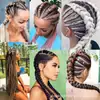 Peruca de Dreadlock Africano 165g Fibra Sintética Tranças Grandes 82 Polegadas Jumbo Outre Trança de Cabelo