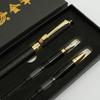 Set de Regalo de Tres Piezas Cabeza de Dragón Yongsheng Pluma Fuente Grabable con Logo, Pluma de Caligrafía para Estudiantes, Pluma para Firma de Regalo Empresarial